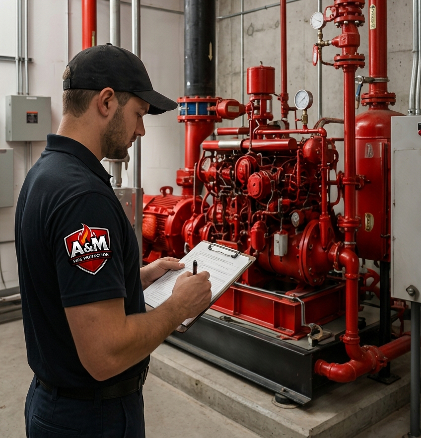 fire pump inspection